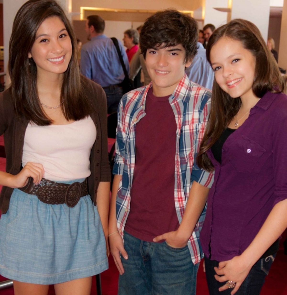 Holly Rizzo, Zack Rand, Kelsey Fowler at 